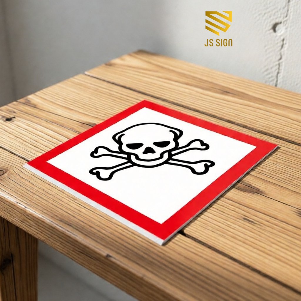 SAFETYSIGN K3 SYMBOL MATERIAL B3 - แผงระบายความร้อนด้วยไฟฟ้า + แผ่น 3 มม