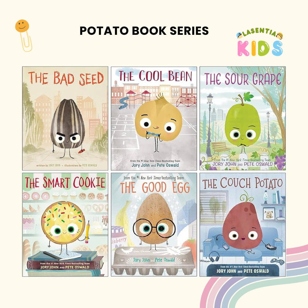 The Food Group Bad Seed Series Potato Book Series หนังสือเกี่ยวกับตัวละคร