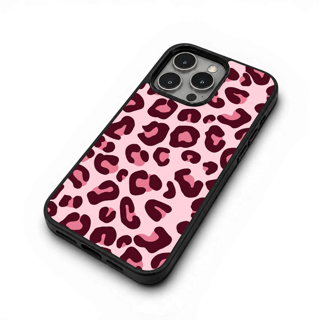 [PREMIUM] เคส HP Iphone 11 12 13 14 15 16 SE XR XS PRO MAX Plus Mini Leopard Leopard Leopard Leopard