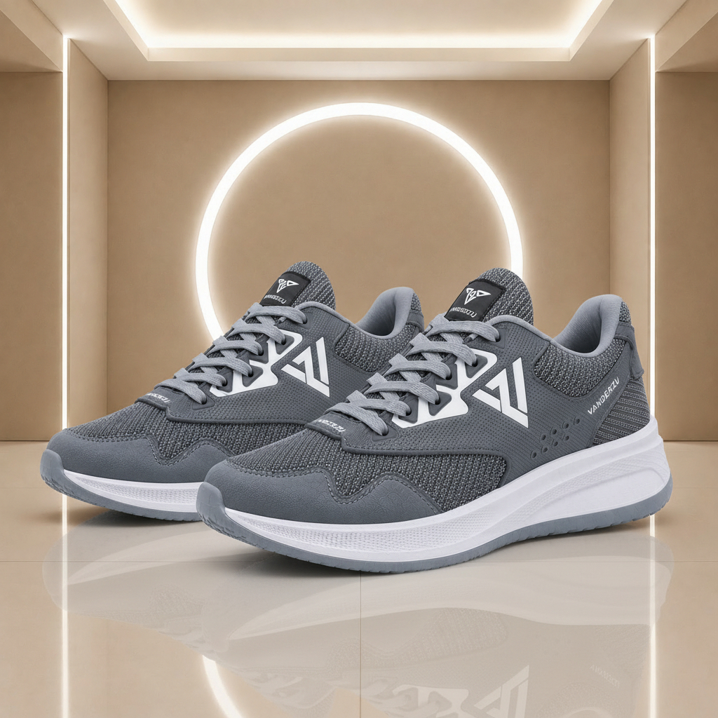 Vanderzu FR302 รองเท้าผ้าใบวิ่งสําหรับบุรุษและสตรี Unisex, รองเท้ากีฬายิมนาสติกแบดมินตัน