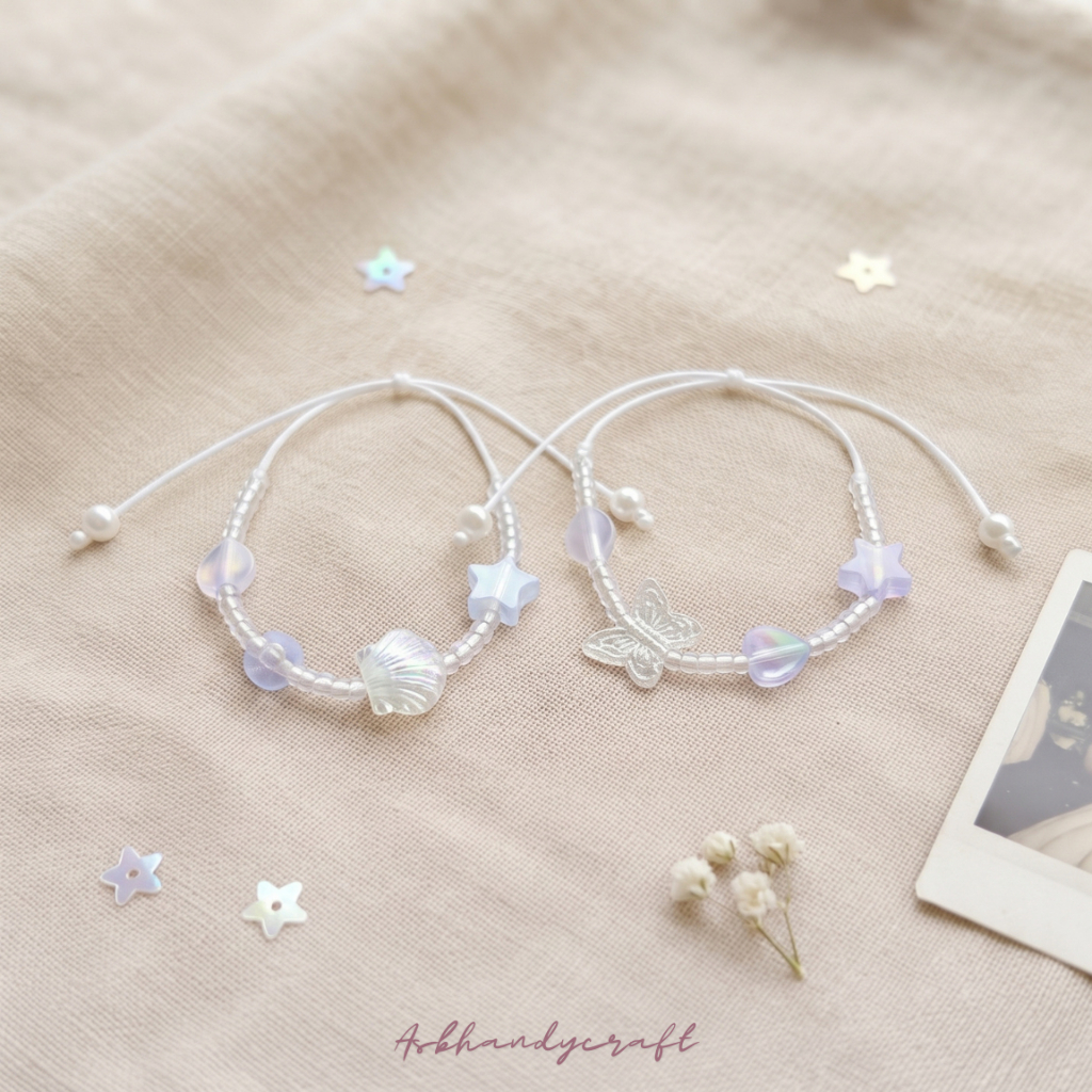[TG046] 1 ชิ้น - สร้อยข้อมือโมเต้เชือกหยก 1 มม. พรีเมี่ยม