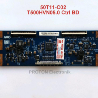 LAYAR Tikon LED TV หน้าจอ Samsung UA50F5000 UA50F5000AM Tcon จอแสดงผล AUO 50T11-C02 T500HVN05.0 Ctrl