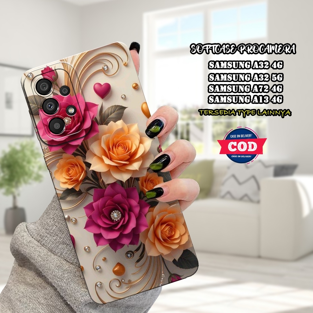 Softcase Hp Samsung A32 4G / A32 5G / A72 4G / A13 4G เคสซิลิโคนล่าสุด Viral Case Cute Case Protecti