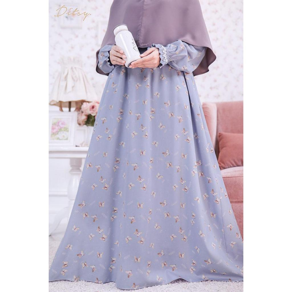 PAPILLON PERIWINKLE NIGHTGOWN โดย DITSY OFFICIAL