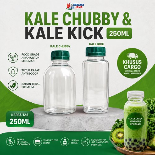 (CARGO เท่านั้น) CHUBBY KALE & KALE KICK BOTTLE 250 ML