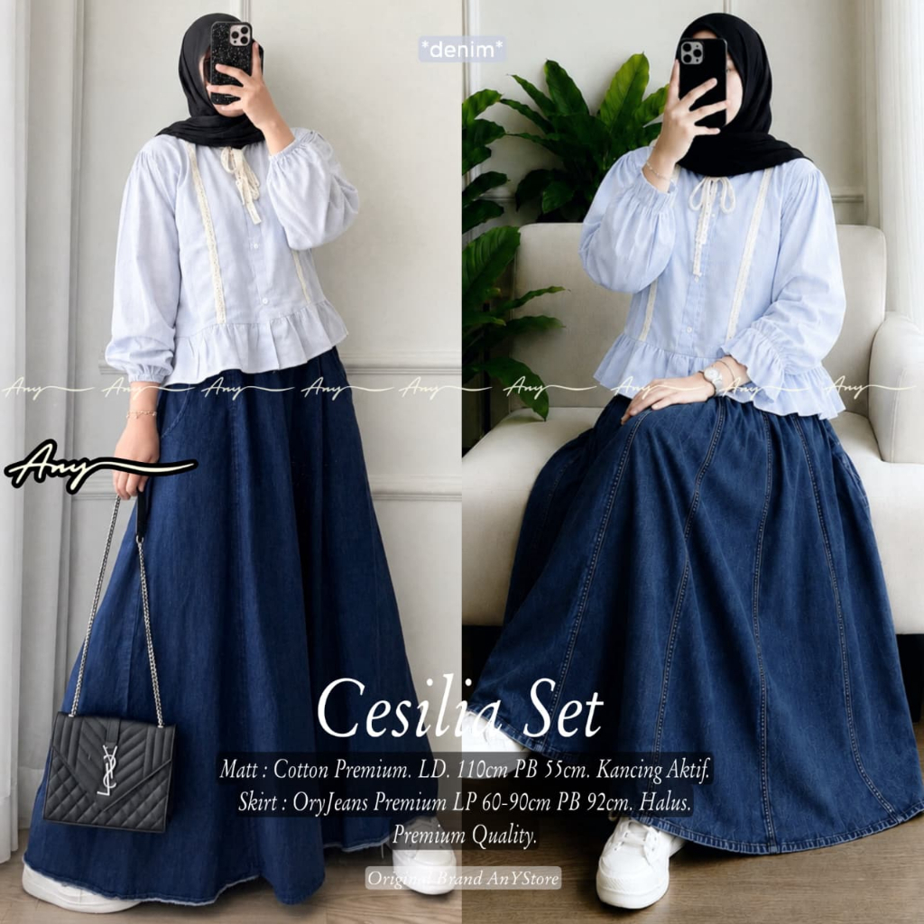 HQ CESILIA SET เสื้อผ้าผู้หญิงจาก AnY FASHION STORE