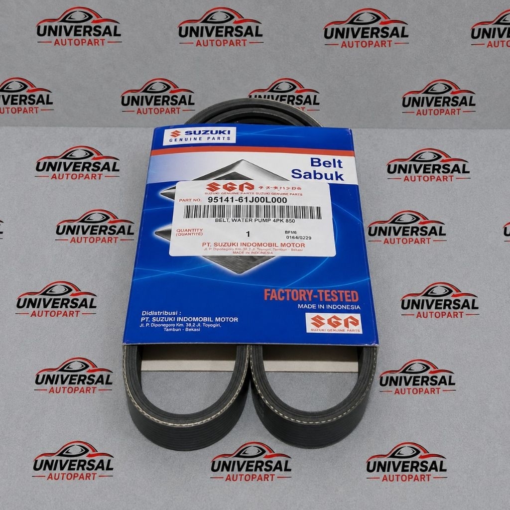 สายพานพัดลม สายพานรถตู้ 4pk 850 apv rena 4pk 850 95141-61J00
