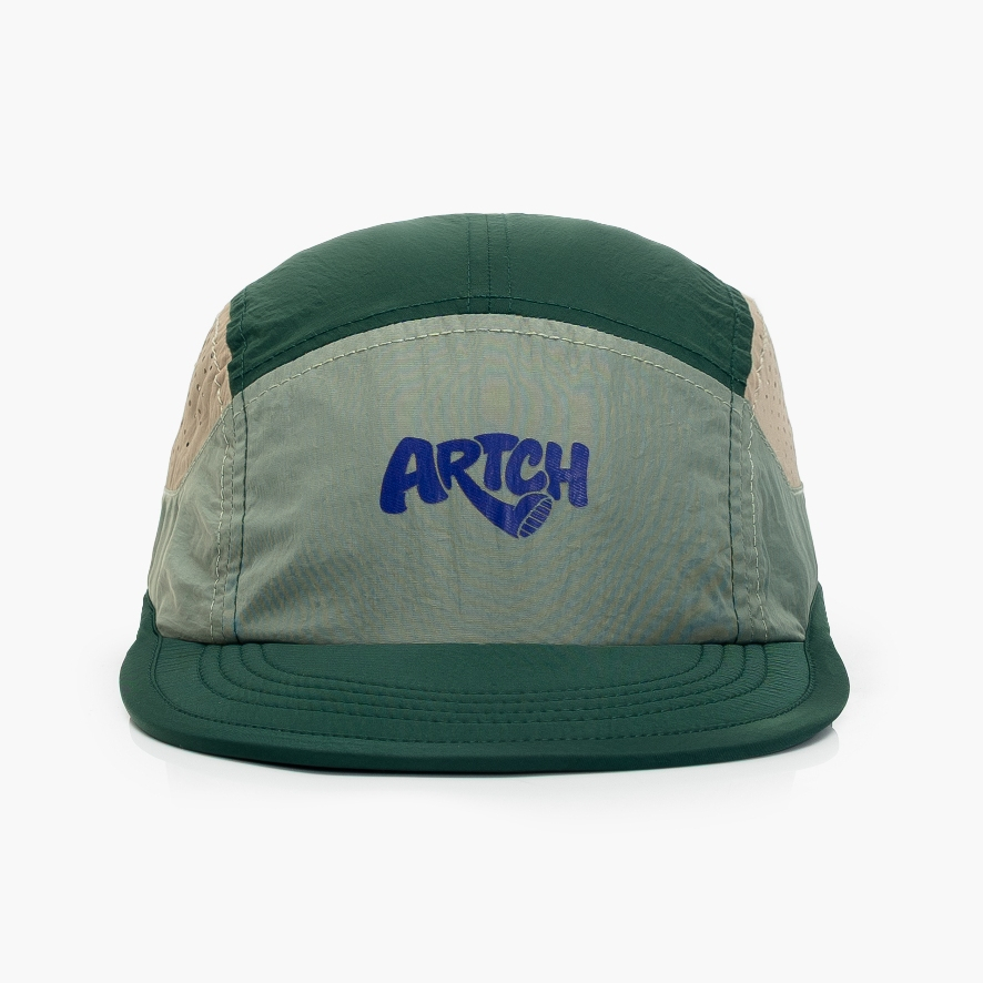 Artch - City Rover Bottle สีเขียว - หมวกปั่นจักรยานสําหรับวิ่งสําหรับเล่นกีฬา