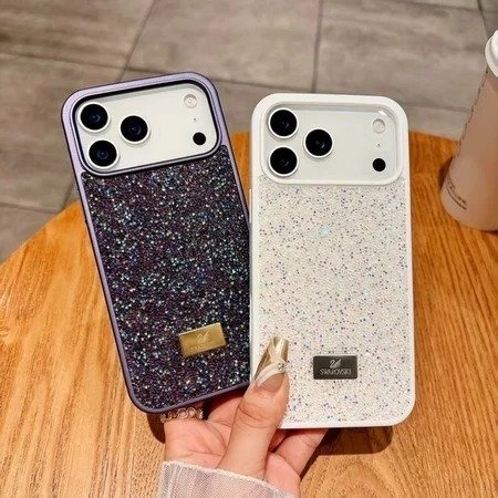 Swarovski เคสกลิตเตอร์รายเดือน iPhone 18 Pro 18 Pro Max 17 17 Pro 17 Pro Max 17 Air