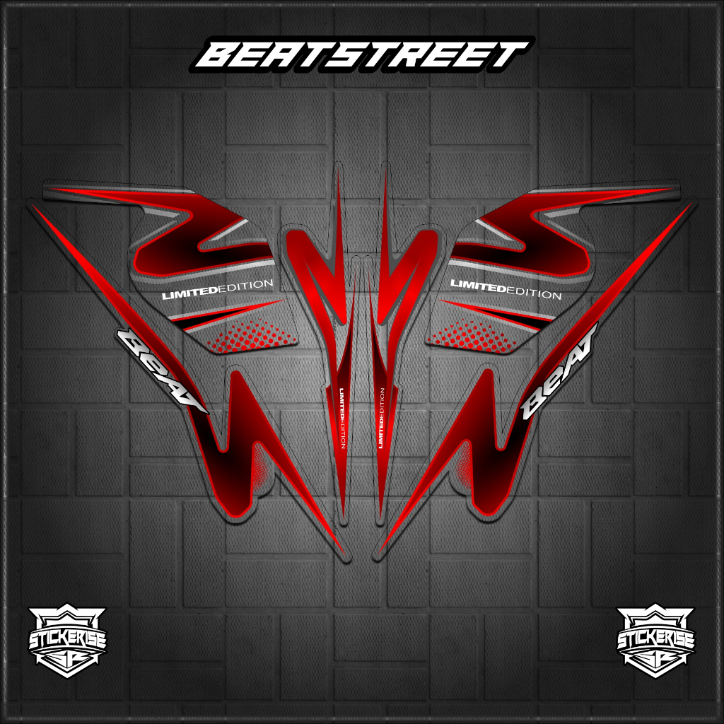 สติ๊กเกอร์ใส Beat Street 2017 / Viral Beat Street Peelers / Cool Beat Street / Stride5