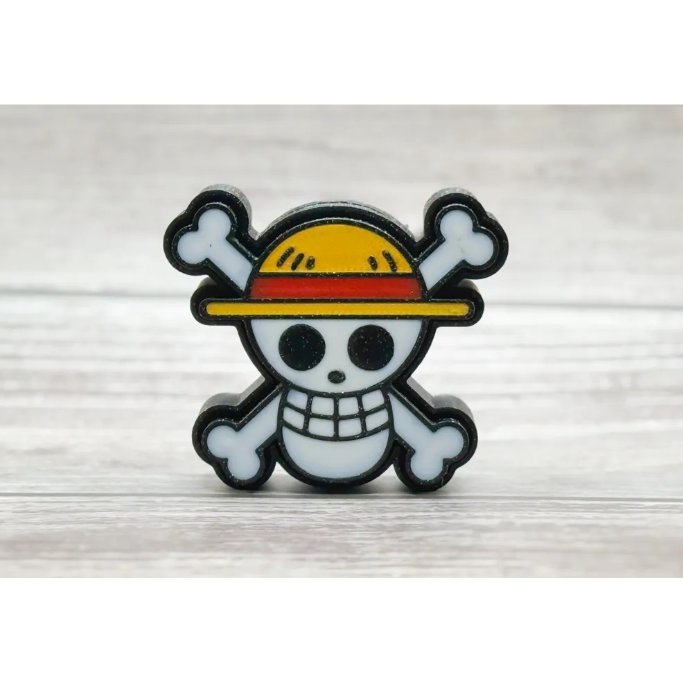 พวงกุญแจธงลูฟี่ 3D One Piece