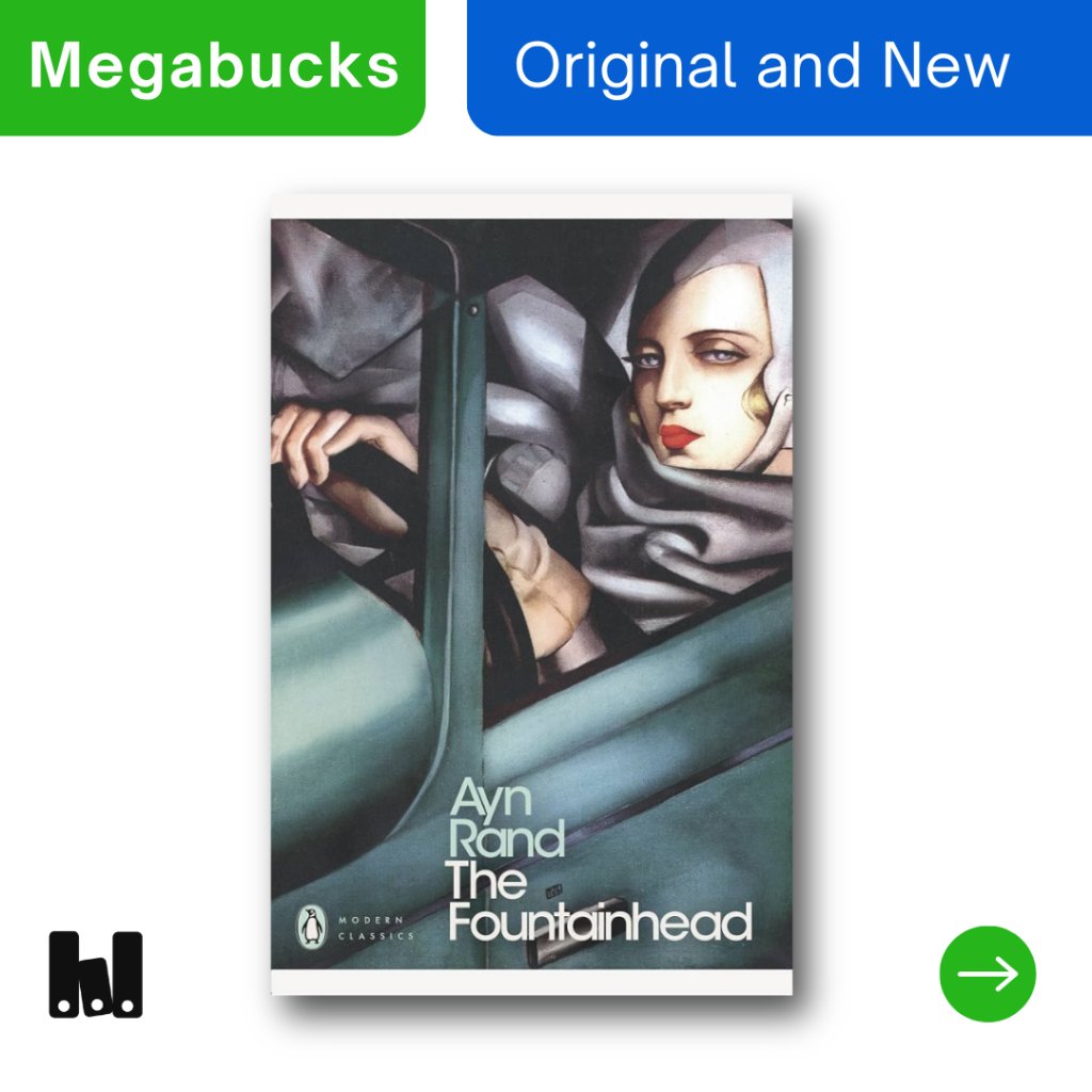 (Penguin Classics) The Fountainhead โดย Ayn Rand Original English