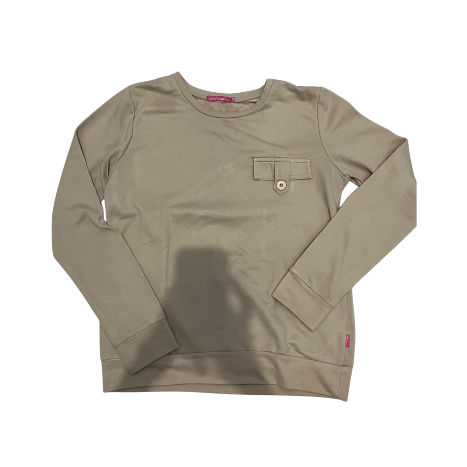 Preloved Brown Sweater/Cream Sweater