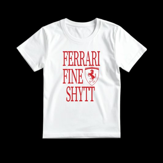 เสื้อยืด FERRARI FINE SHYTT