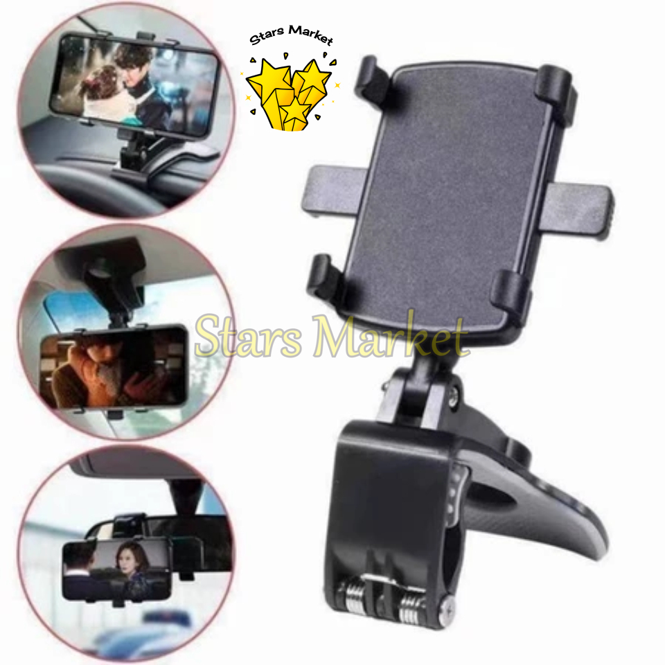 HP [ST-SH] HD-35 UNIVERSAL 360 DEGREE CAR PHONE HOLDER HANDPHONE CLAMP HOLDER PHONE TRIPOD HOLDER HD
