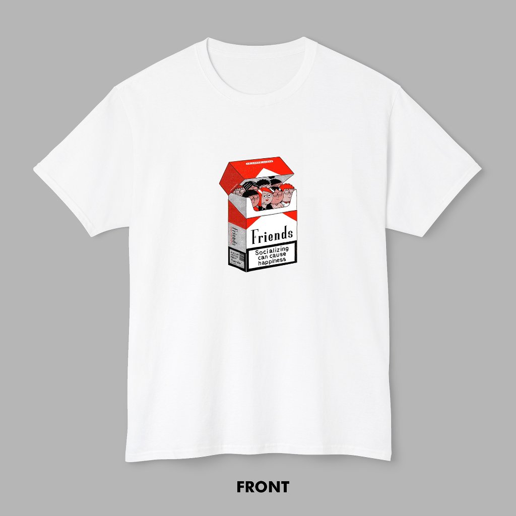 FRIENDS SOCIAL - Cotton Combed 24s – เสื้อยืดพรีเมี่ยม