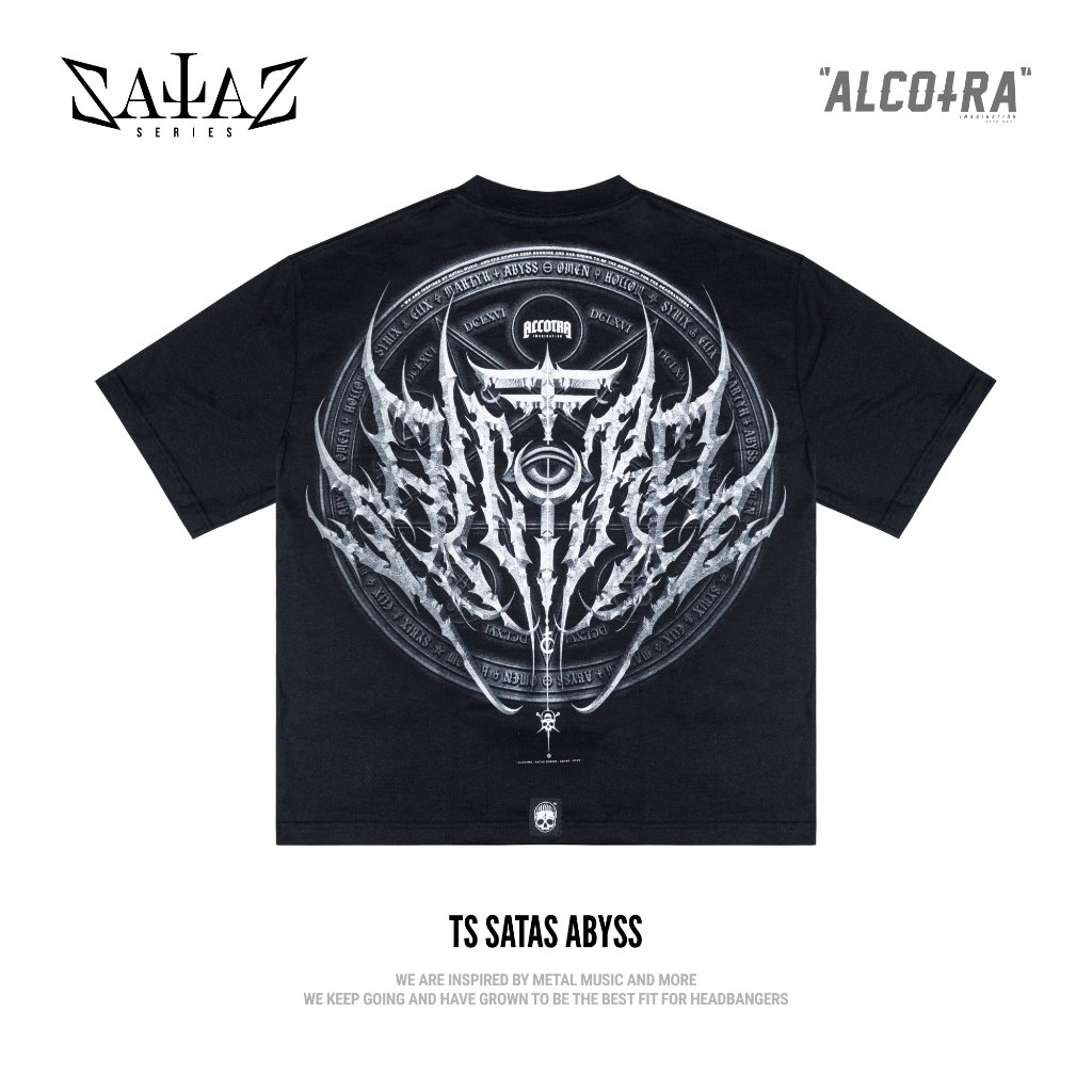 TS SATAS ABYSS // เสื้อยืด SATAS SERIES ABYSS // เสื้อยืด OVERSIZE ALCOTRA
