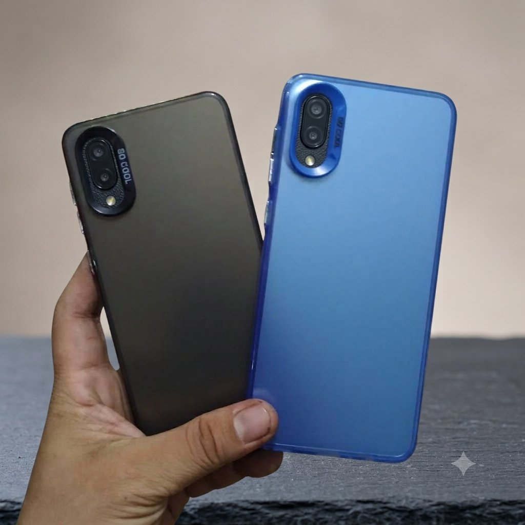 Samsung A02 SM-A025F/DS A025 A025F Softcase Pro ป้องกันกล้อง Samsung Galaxy M02 SM-M025F/DS M025F
