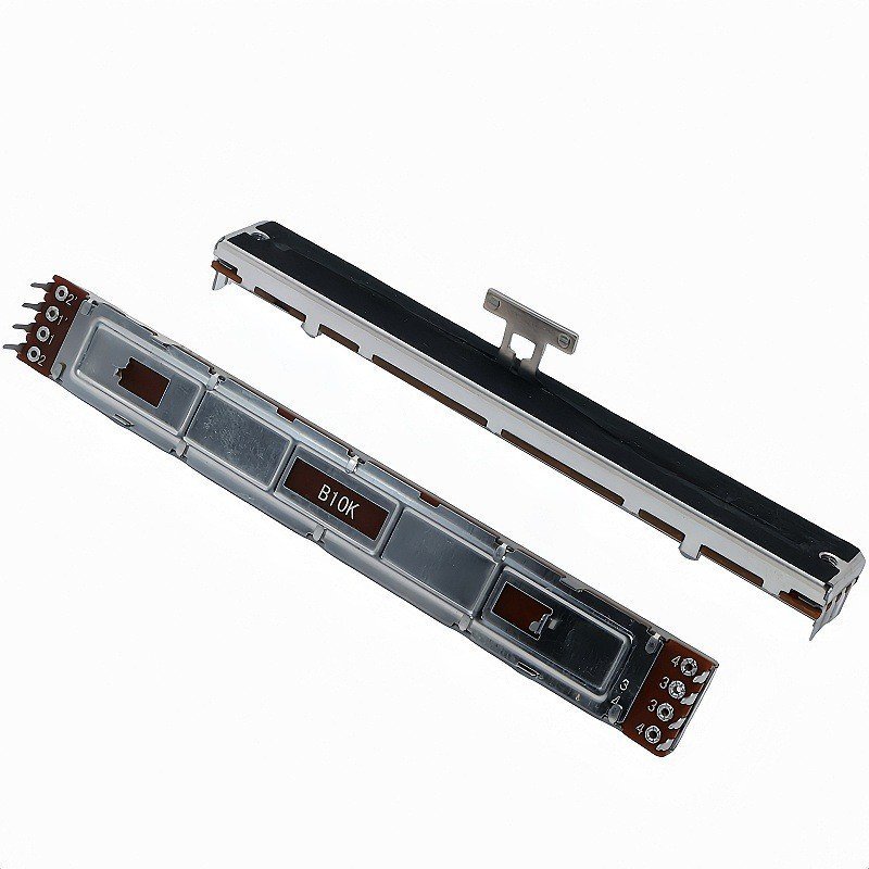 BEHRINGER B10K 12.8 ซม.ผสมสไลด์ Potentiometer 4-4 ขาสเตอริโอ 10K