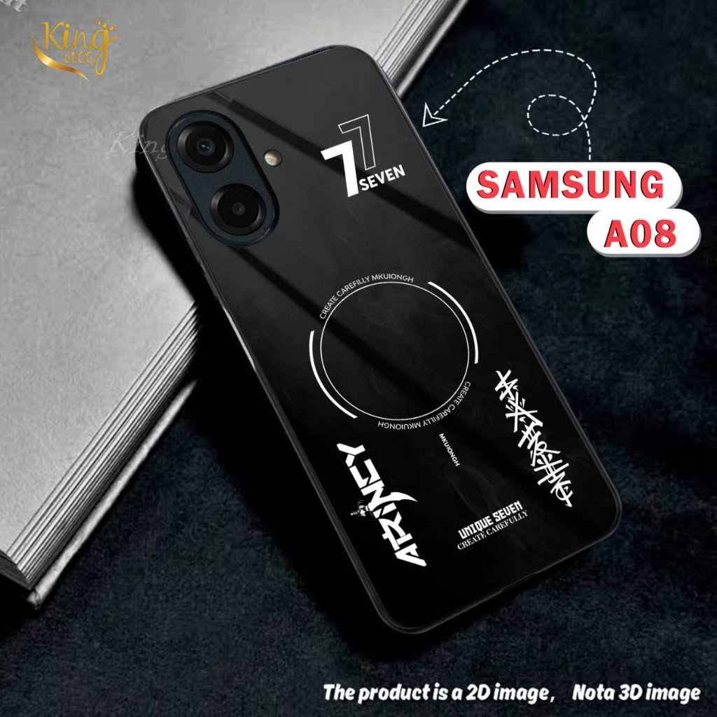 HP Samsung A08 Softcase Glass Glossy Samsung A08 เคสโทรศัพท์ Samsung A08 เคสโทรศัพท์