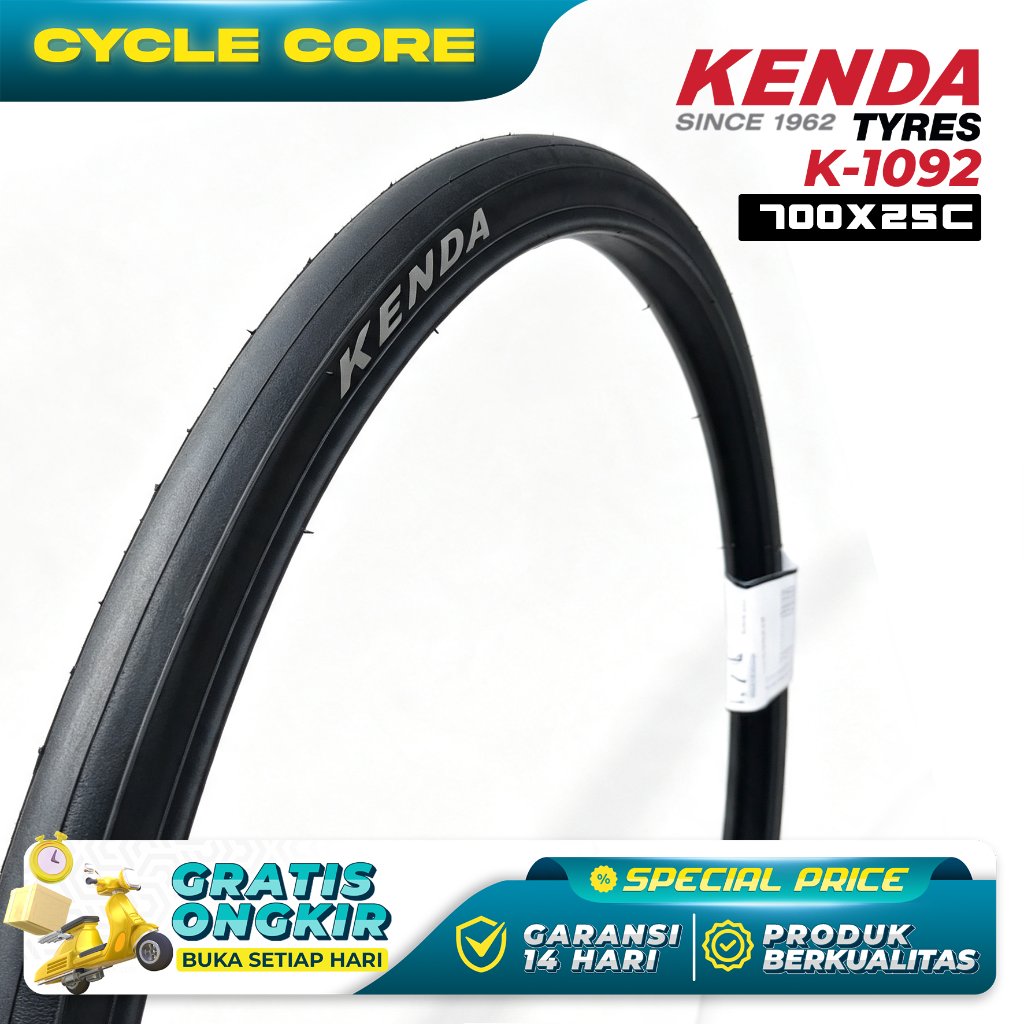 ยางจักรยานเสือหมอบ Kenda K1092 700 x 25C