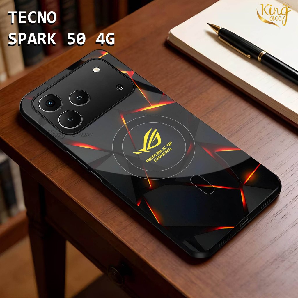 HP Tecno Spark 50 4G Softcase Glass Glossy Tecno Spark 50 4Gเคสโทรศัพท์Tecno Spark 50 4Gเคสโทรศัพท์