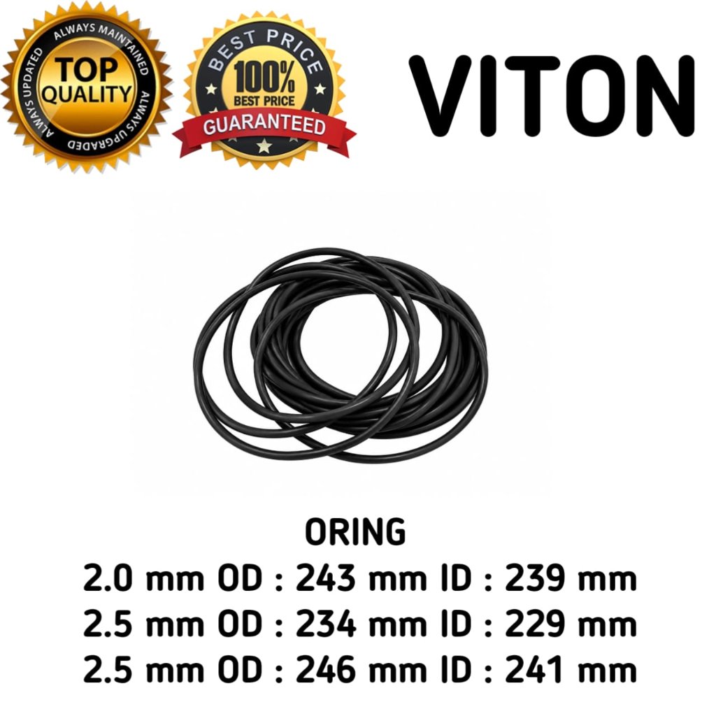 VITON ORDING 2.0 และ 2.5 MM VITON RING Oring Vitonn 2.0 และ 2.5 MM VITON