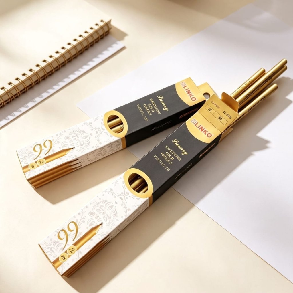 LDO GOLD SERIES 2B PENCIL (1 PACK-12 ชิ้น) 2B PENCIL