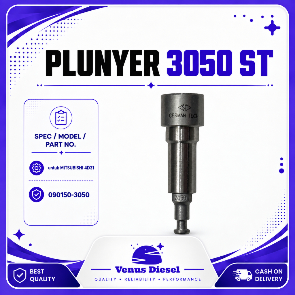 Plannyer 3050 ST Mitsubishi PS100 4D31 090150-3050 ปั๊มฉีด Assy | Plunger Plunger Plunger Plunger Pl
