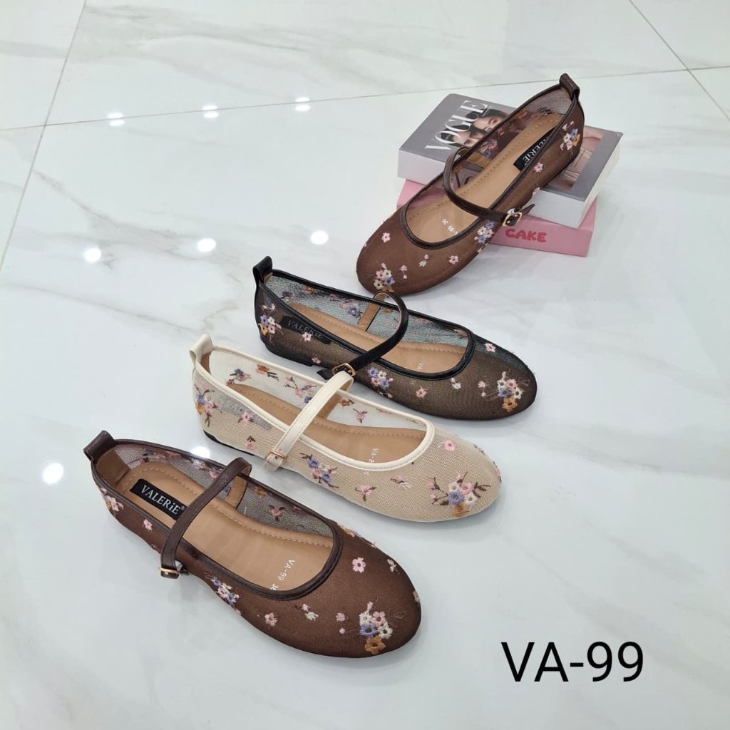 Valerie Mesh Flat Shoes 36-40 VA-99