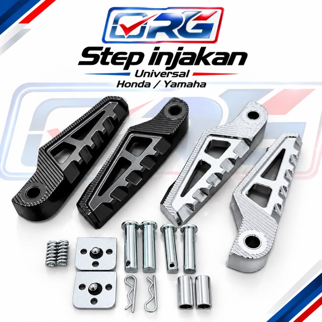 ใหม่ Footstep Vietnam Model พักเท้าหลัง Universal Footstep Mio Vario Scoopy Xeon Nmax Pizr Aerox LMV_MOTOR