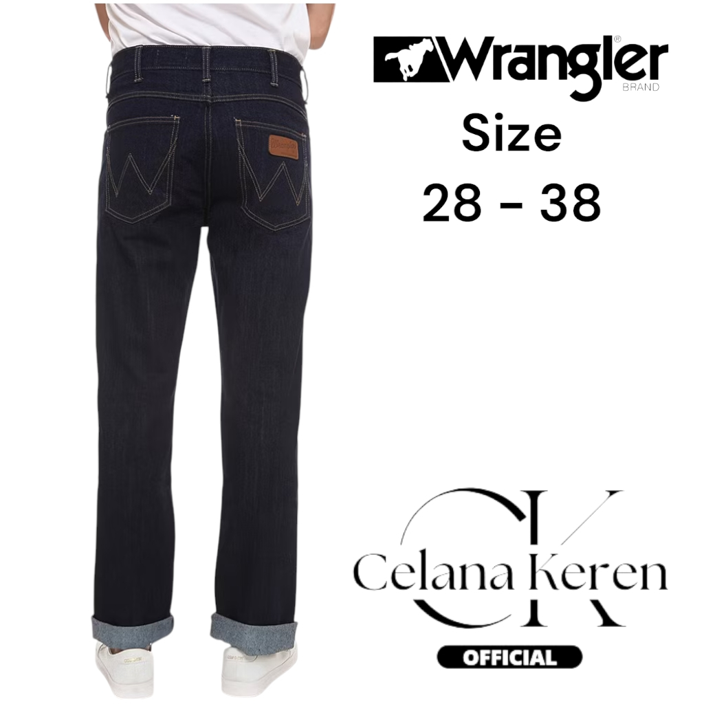 Wrangler กางเกงขายาว Denim Regular SPENCER 0015B