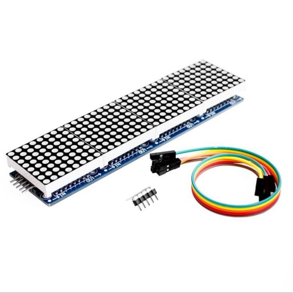 โมดูล Led Matrix 32x8 จอแสดงผล Max7219 wemos d1 mini nodemcu esp-32