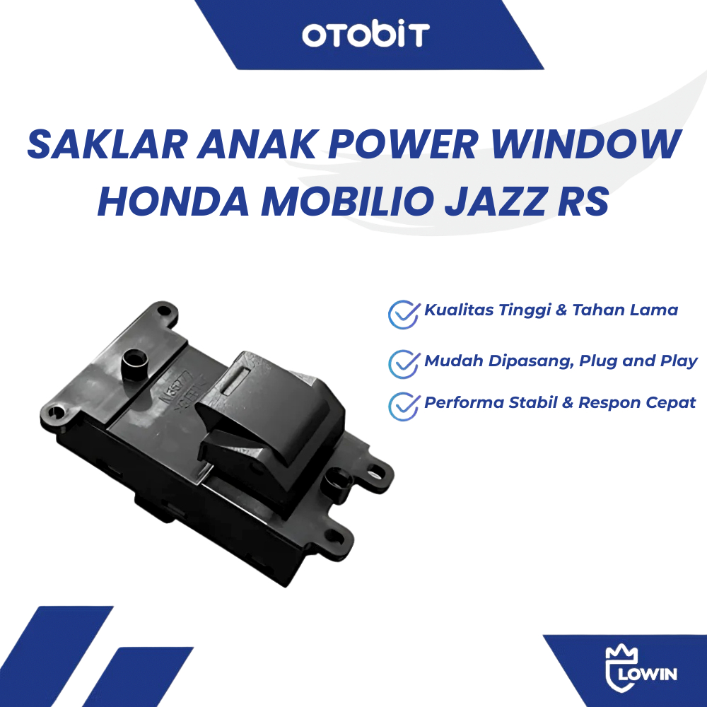 สวิตช์กระจกไฟฟ้าสําหรับ Honda Mobilio Jazz RS BRV Brio Freed City Civic / Sub Power Window Switch