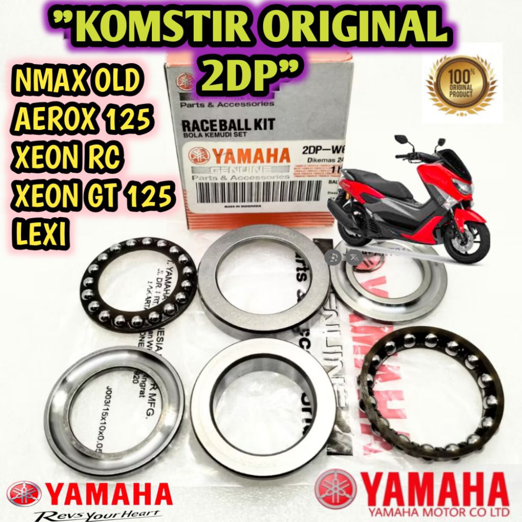YAMAHA NMAX 2DP AEROX 155/125 CC STEERING, LEXI COMMSIR ORIGINAL XEON GT 125 XEON RC, LEXI CODE 2DP