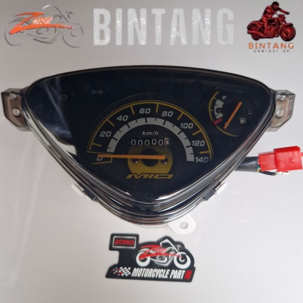 มาตรฐาน SPEEDOMETER MIO SPORTY/MIO SMILE COSTUME MIKA SMOKE RIBEN ZORO นําเข้า