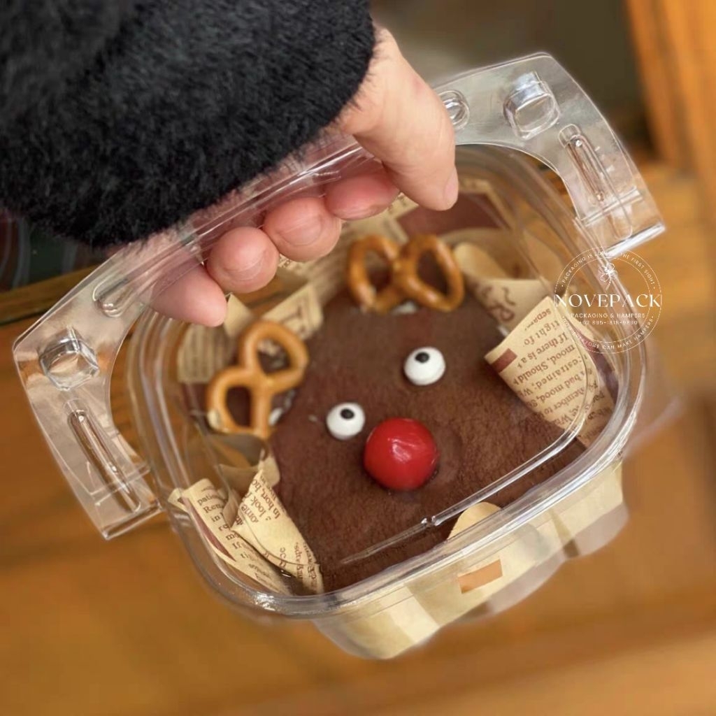 DESSERT BOX HANDLE/BANTO BOX HANDLE/SNACK BOX HANDLE/PUDDING BOX HANDLE/PLASTIC BOX HANDLE