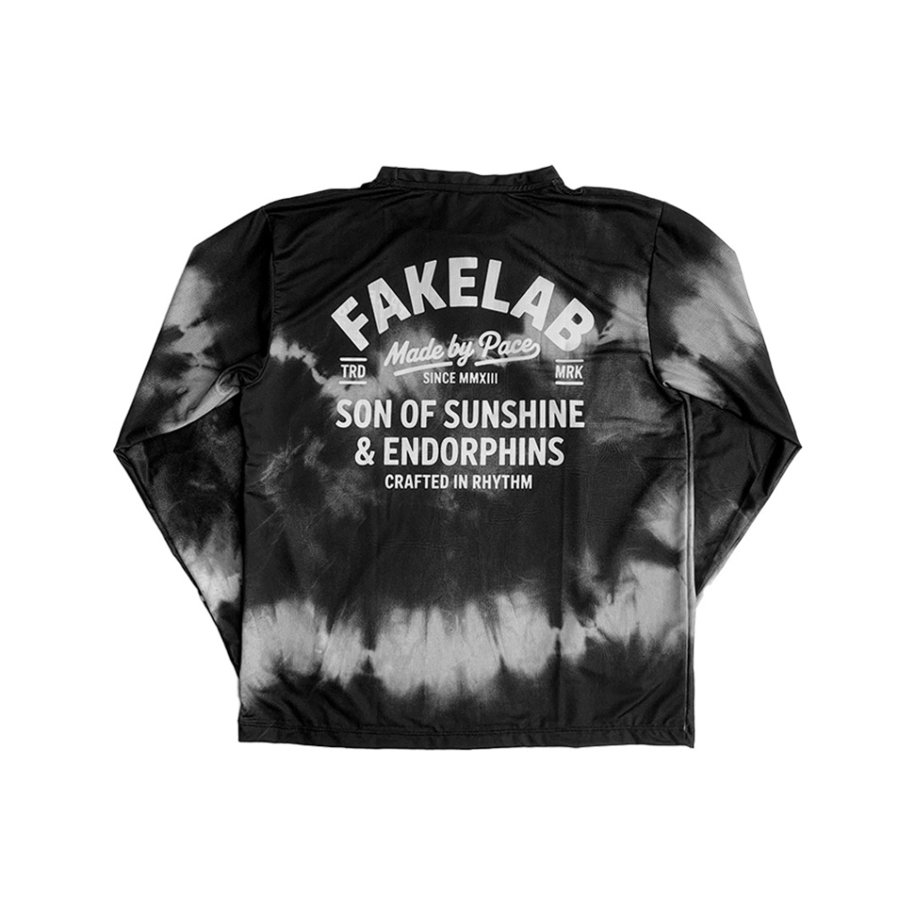 Fakelab Unisex Jersey แขนยาววิ่ง Son Of Sunshine 100gsm / Trail Dry Fit Micro Chill / แขนยาว / เสื้อวิ่งผู้ชาย / กีฬา / ชุดกีฬา