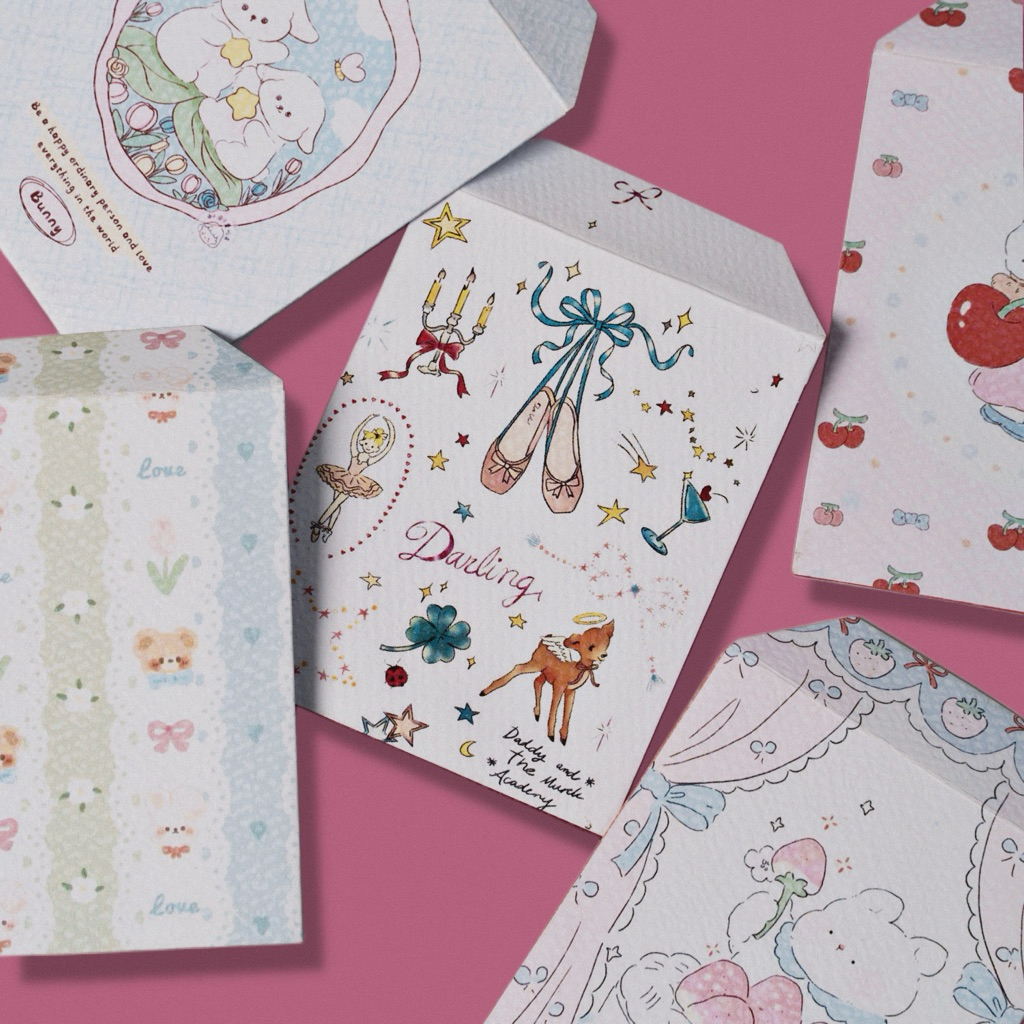 Assimpleasthat - Photocard Envelope Packaging – ซองมัลติฟังก์ชั่น - เหมาะสําหรับ Photocards & Gifts 