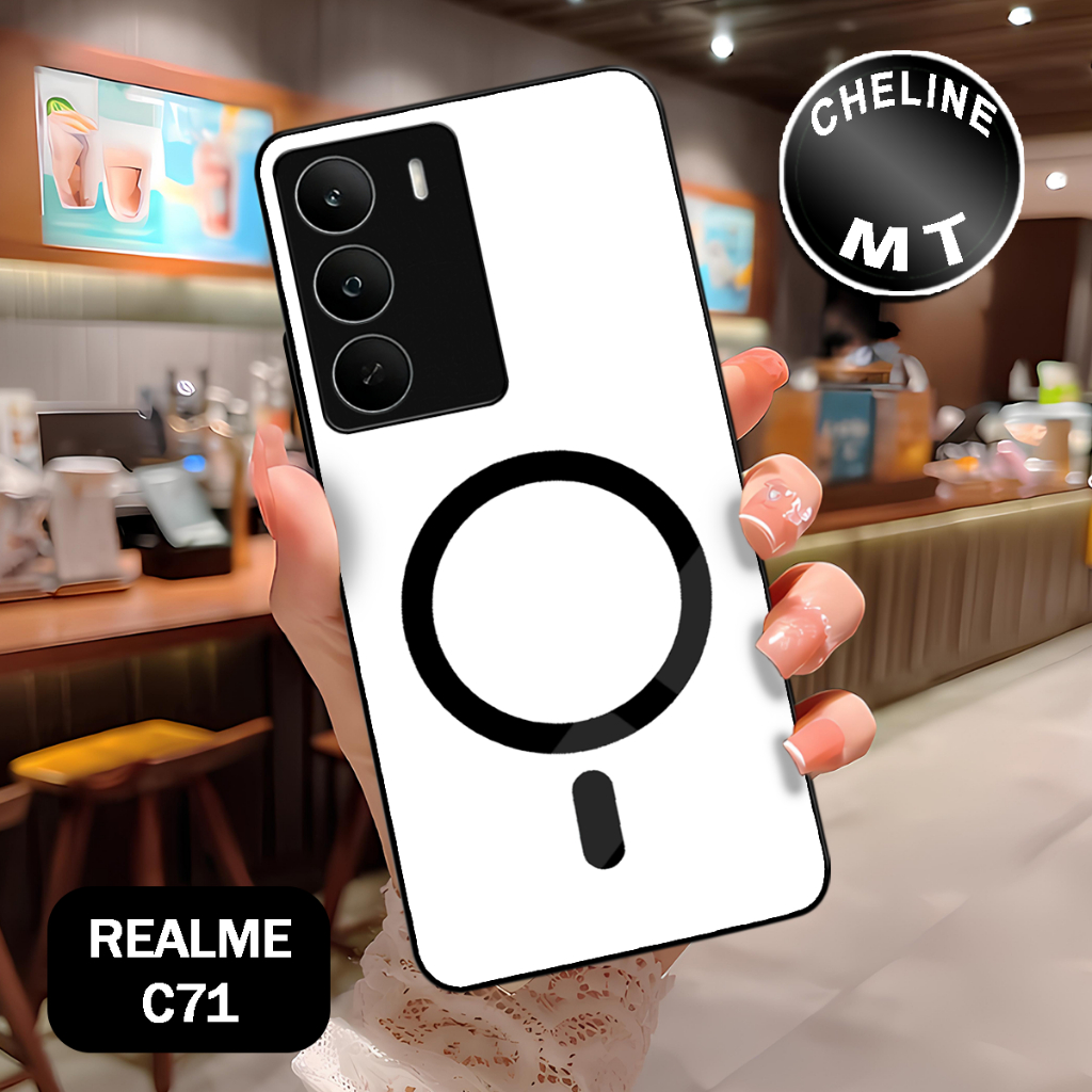 ( XX 2) เงาเงา Softcase สําหรับ realme C71 4G l ล่าสุด l อะนิเมะ motif ปลอก l บทคัดย่อ l น่ารัก l Ga