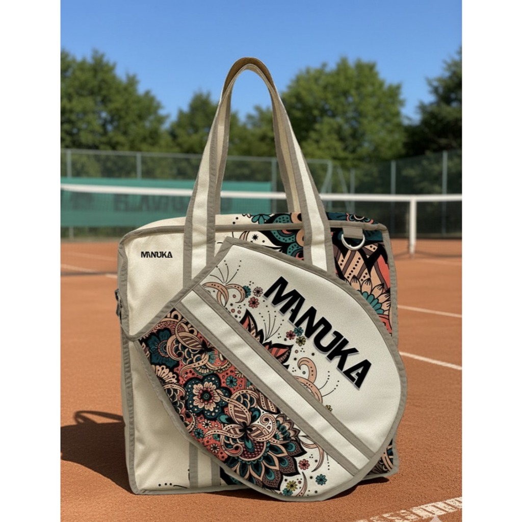กระเป๋า MNK PADEL STYLISH | กระเป๋า PADEL & BADMINTON | กระเป๋าโท้ต Aesthetic PADEL