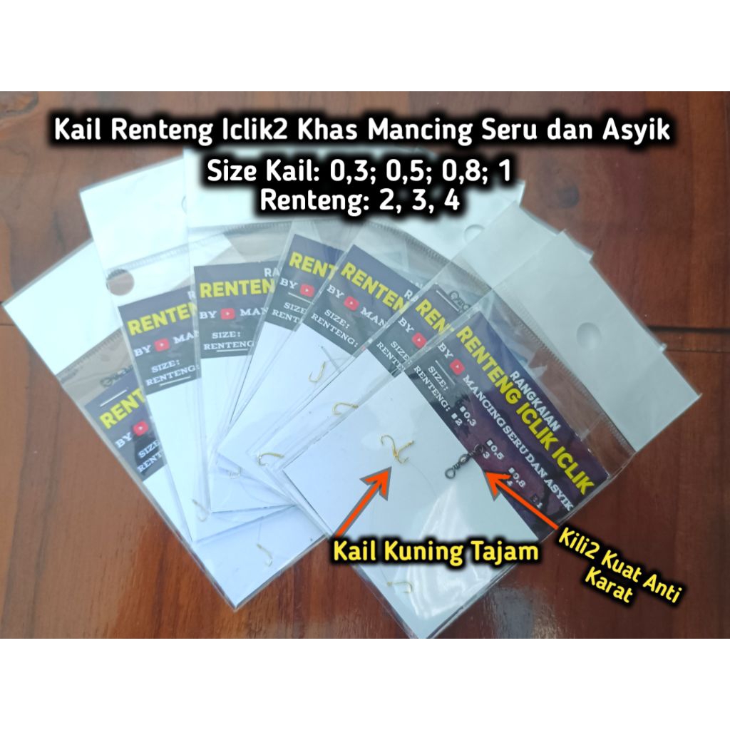 ICLIK2 RENTENG SERIES NUMBER 1 โดยการตกปลา YouTube สนุกและสนุก