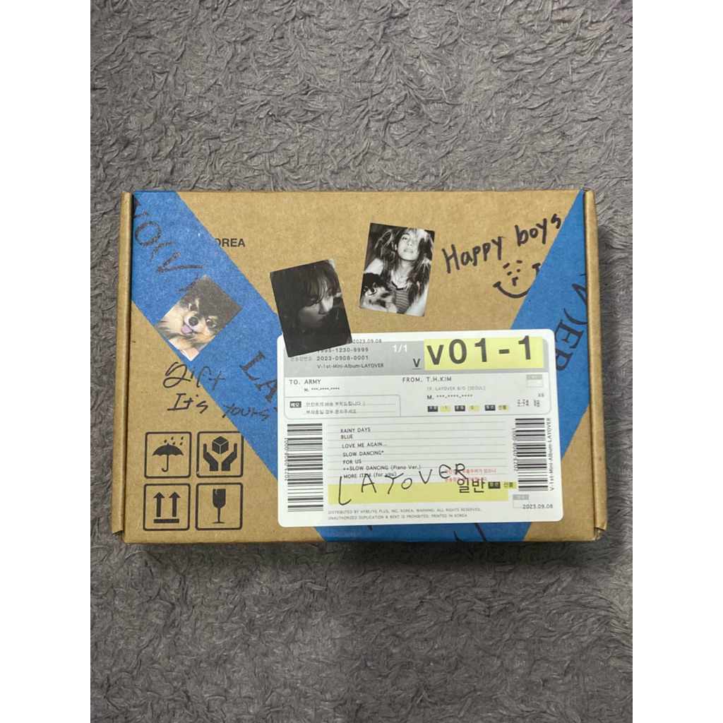 (Sharing) Layover Taehyung - BTS