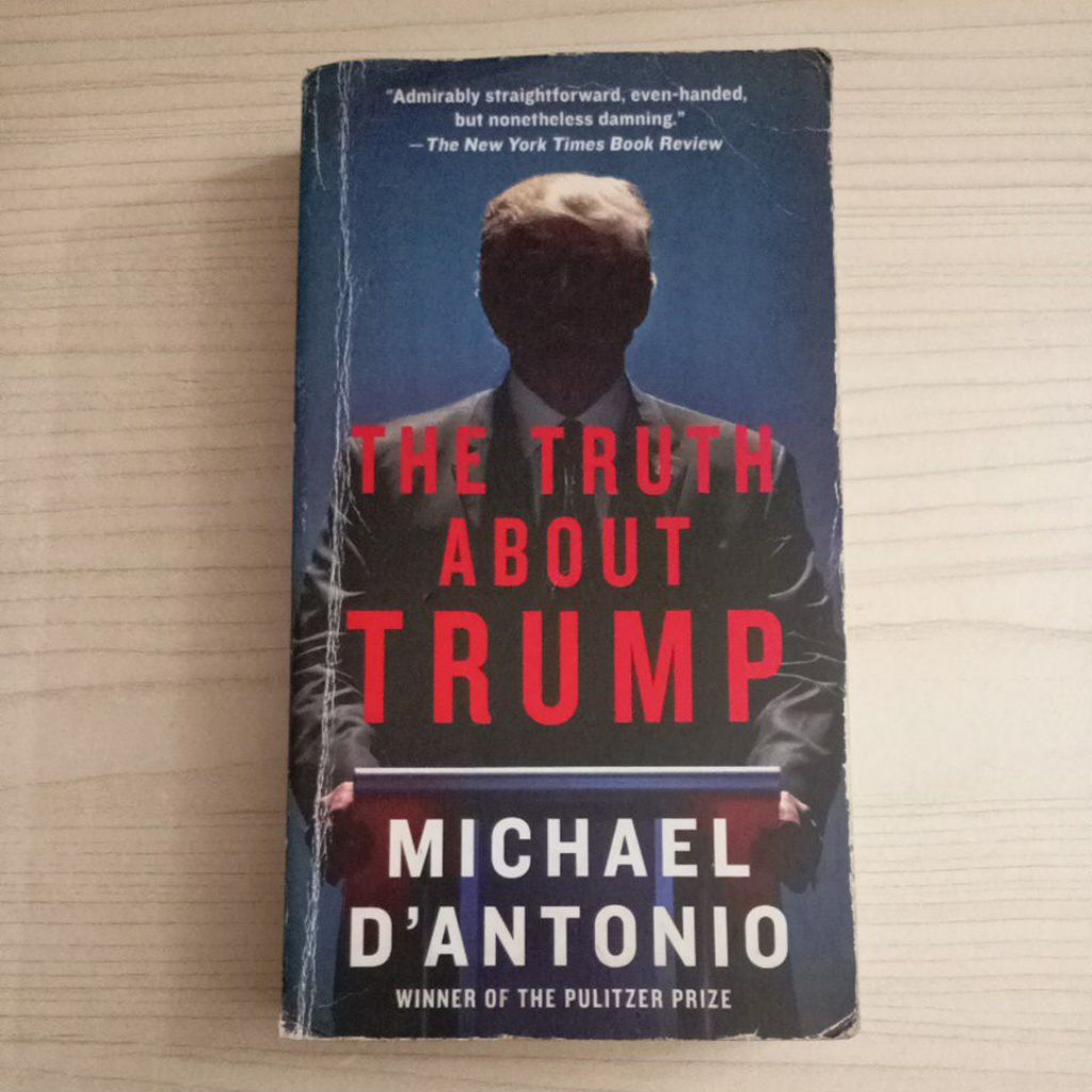 หนังสือ TRUTH ABOUT TRUMP โดย MICHAEL D ANTONIO