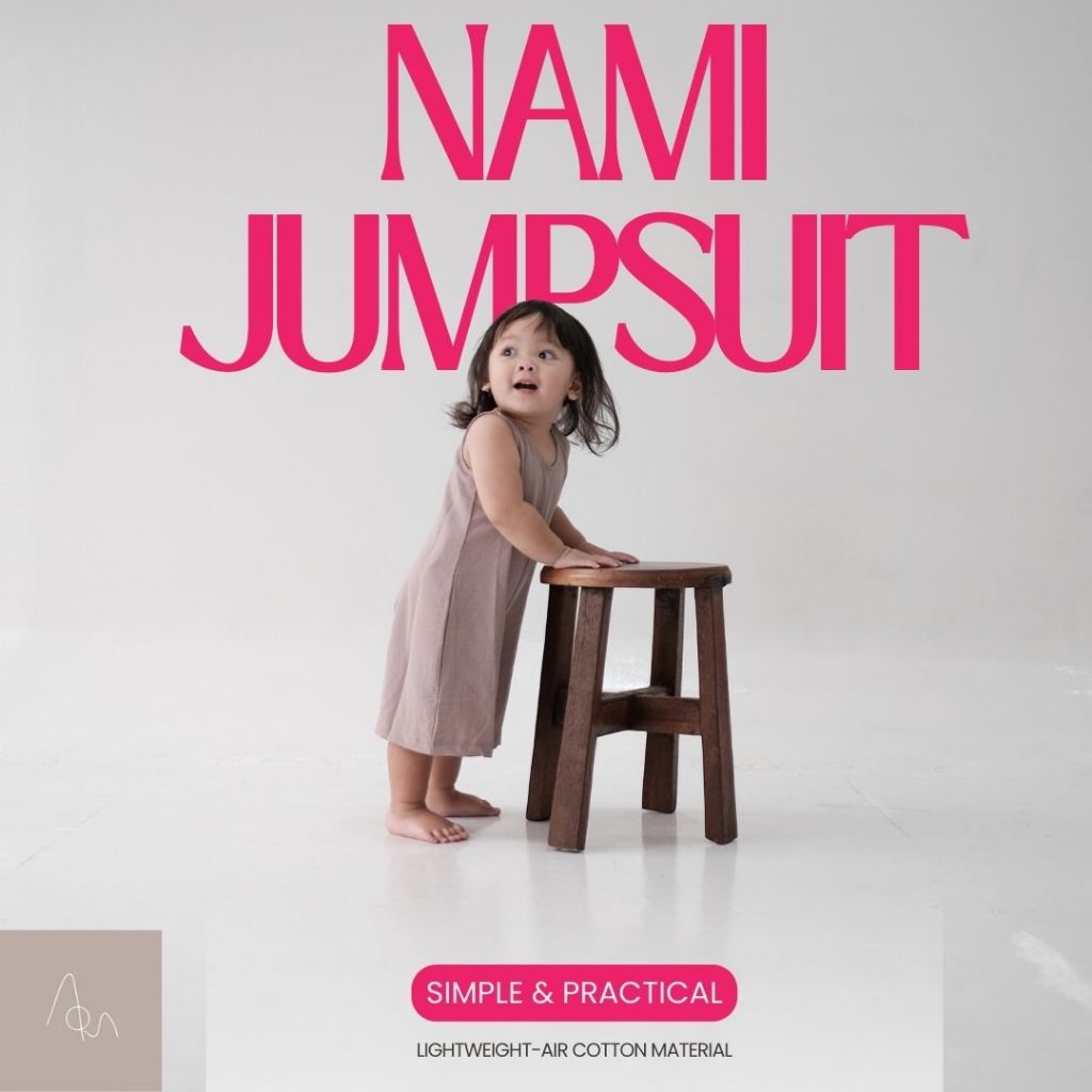 ชุดจั๊มสูท AORA NAMI - BABY AND TODDLER OVERALL