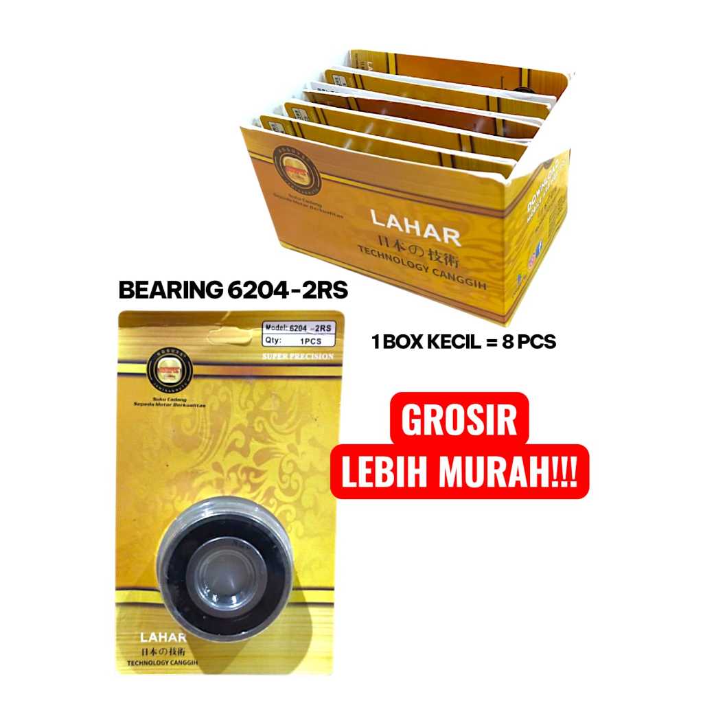 BEARING / LAHAR 6204-2RS NGY GOLD
