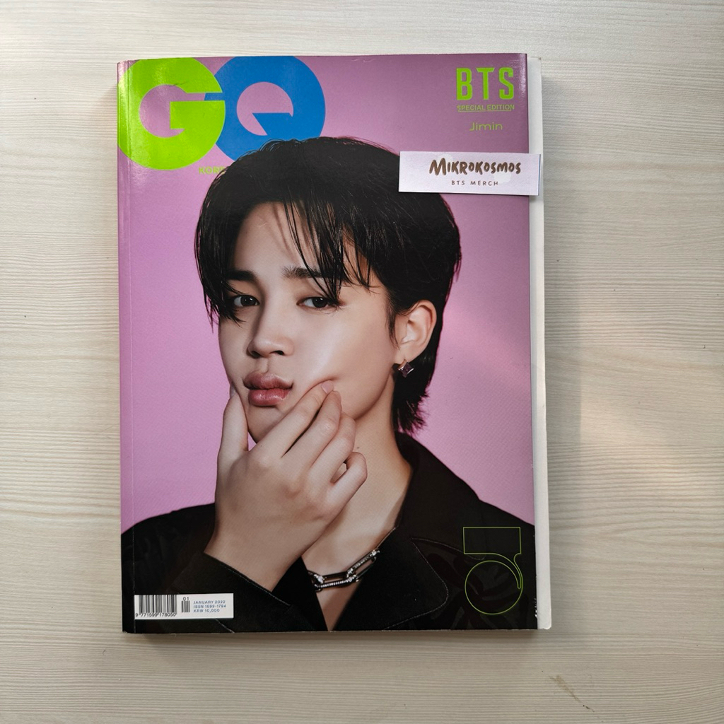 GQ COVER JIMIN MAGAZINE - เป็นทางการ พร้อมส่ง การถ่ายภาพ OT7