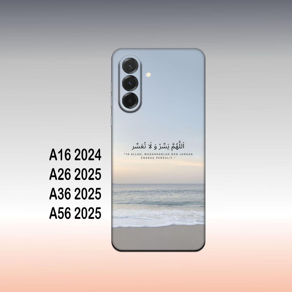 Softcase samsung A16 / A26 / A36 / A56 / A76 - เคสโทรศัพท์ซิลิโคนสีดําแบบยืดหยุ่น
