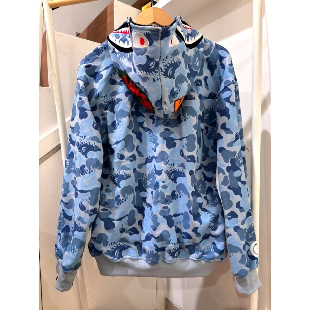 BAPE BLUEFIRE ZIPPER HOODIE