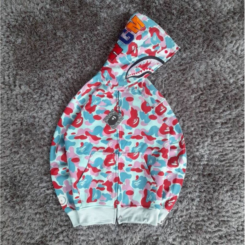 BAPE MULTI ZIPPER HOODIE